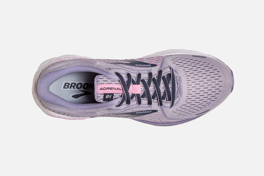 Brooks Israel Adrenaline GTS 21 Road Running Shoes Womens - Pink - OKD-935704